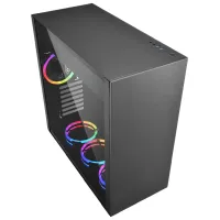 Carcasă Sharkoon PURE STEEL RGB Mid Tower / Black photo 2