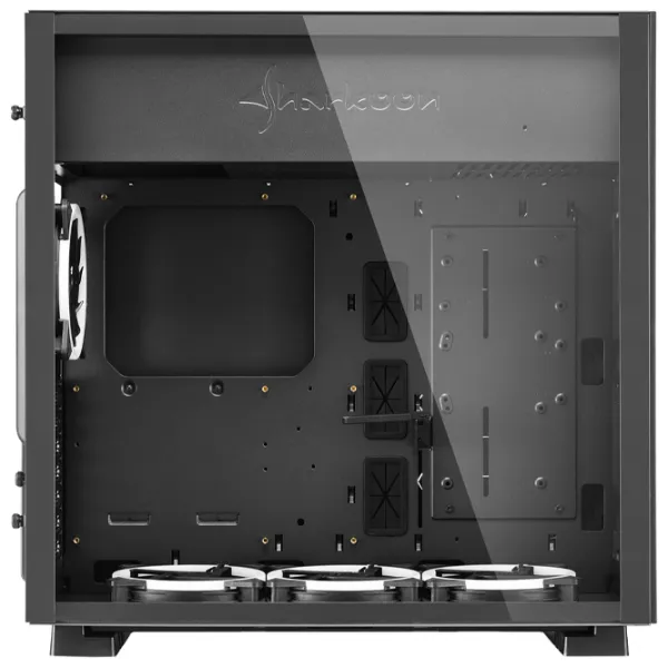 Carcasă Sharkoon PURE STEEL RGB Mid Tower / Black photo 4