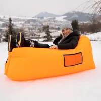 Надувной диван Lebag 528651 200 кг/ Оранжевый photo 8