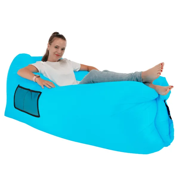 Надувной диван Lebag 52865 200 кг/ Синий photo 4