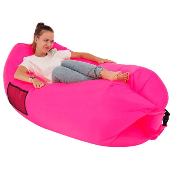 Надувной диван Lebag 52865 200 кг/ Розовый photo 6