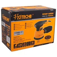Шлифовальная машина Hoteche P800506 Эксцентриковая/ 270 Вт/ Оранжевый photo 7