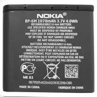Аккумулятор для телефона Nokia BP-6M A Class Li-Ion/ 1070 мАч photo 2