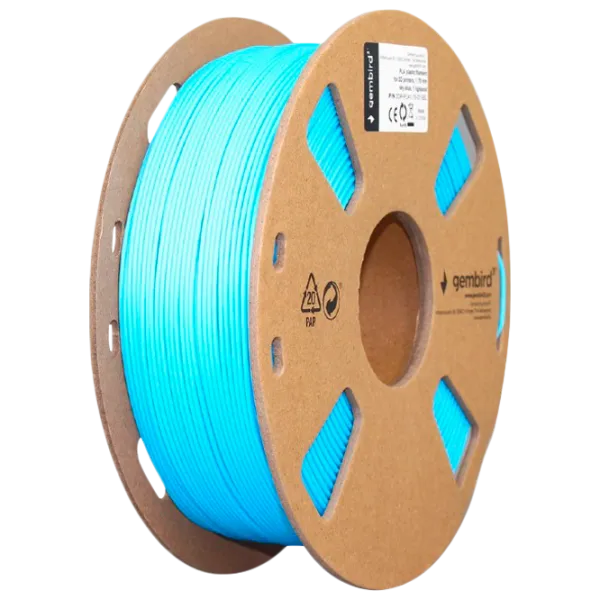 Филамент Gembird 3DP-PLA1.75-01-BS Светло-синий photo 2