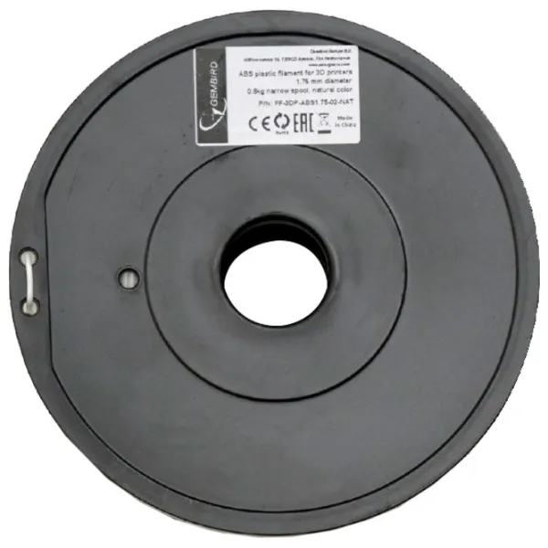 Филамент Gembird FF-3DP-ABS1.75-02-NAT Прозрачный photo 2