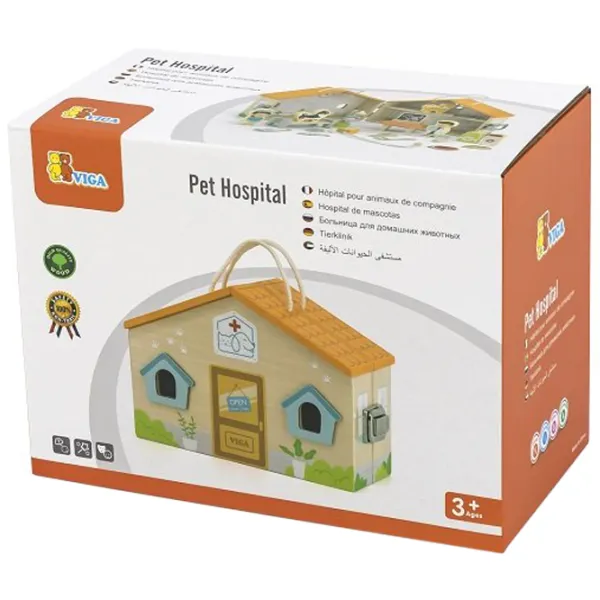 Set de creație VIGA Pet Hospital 3+/ Multicolor photo 4