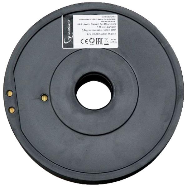 Филамент Gembird FF-3DP-ABS1.75-02-Y Желтый photo 3