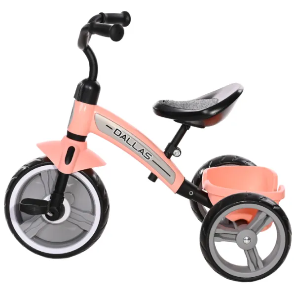 Triciclu Lorelli Dallas 25 kg/ Pink photo 2 Triciclu Lorelli Dallas 25 kg/ Pink photo 2