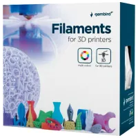 Filament Gembird 3DP-PLA1.75GE-01-BK Black photo 2