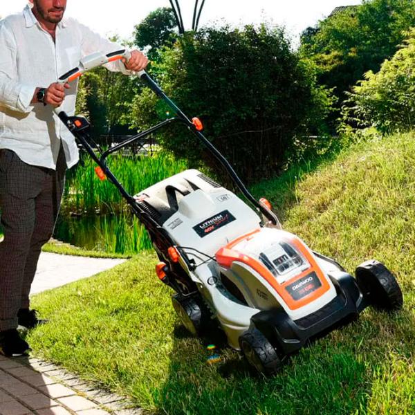 Газонокосилка аккумуляторный Daewoo DLM 4340Li Ручной photo 11