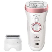 Эпилятор Braun SES9720 Сухая/ Влажная/ Розовый Белый photo 2
