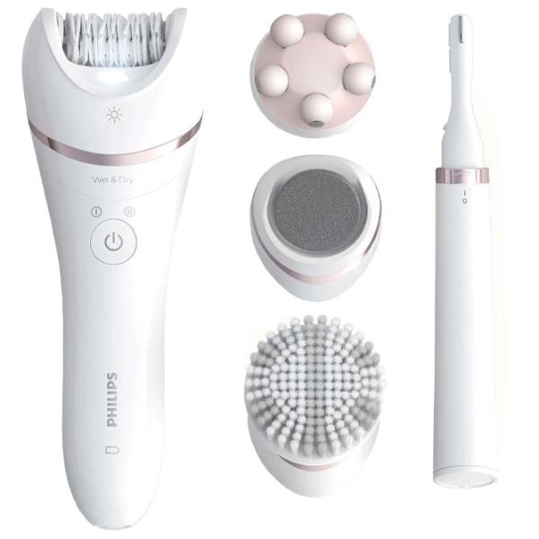 Эпилятор Philips BRE740/ 90 Сухая/ Влажная/ Белый photo 2