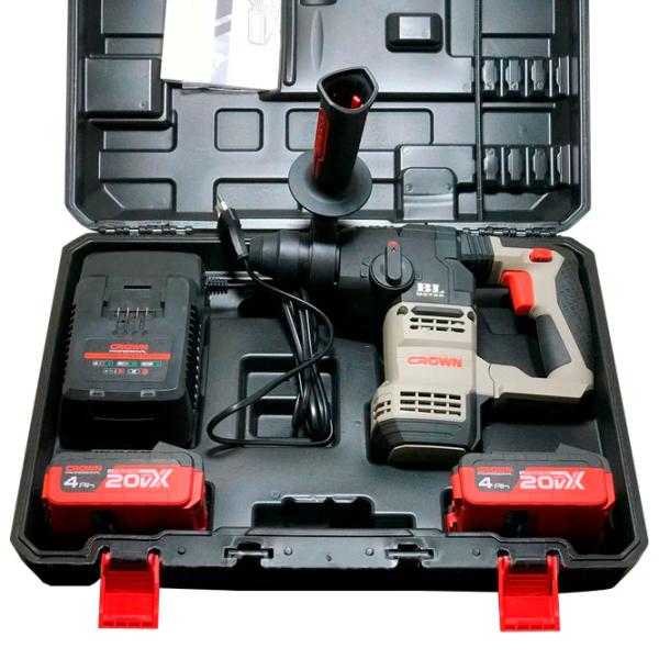 Перфоратор Crown CT28001HX-4 BMC Серый photo 9