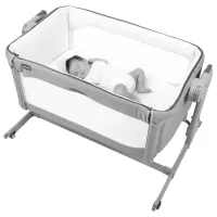 Детская кровать Chicco Next 2 Me Magic (07174002) 0 месяцев - 4 года/ Серый photo 7