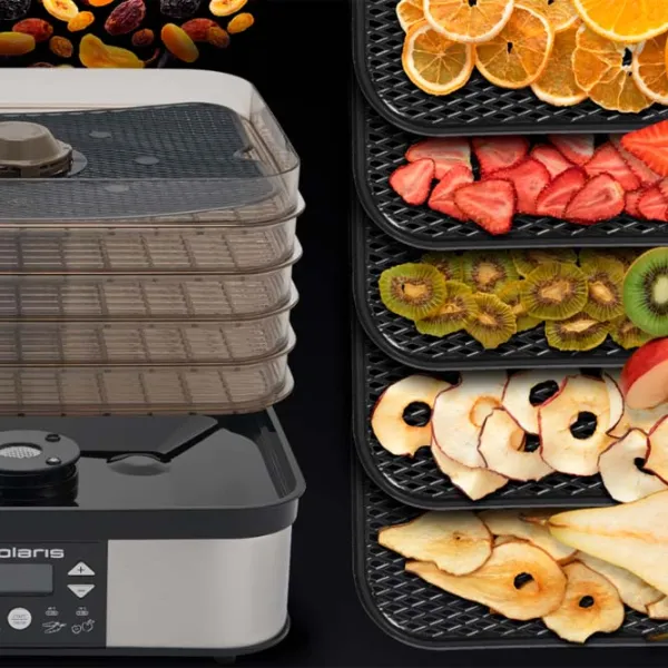 Uscător de fructe și legume Polaris PFD1605AD 350 W/ Gray photo 5