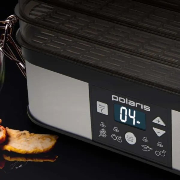 Uscător de fructe și legume Polaris PFD1605AD 350 W/ Gray photo 6