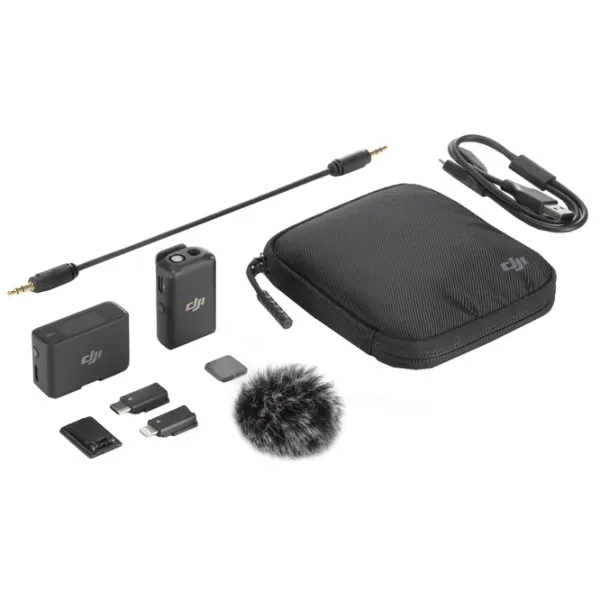 Microfon DJI Mic ( 1 TX 1 RX ) Black photo 7