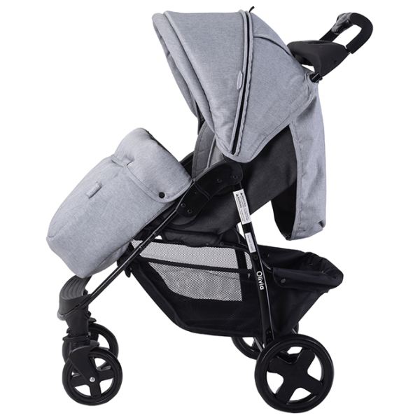 Cărucior pentru copil Lorelli Olivia 10021872386/ Gray photo 3