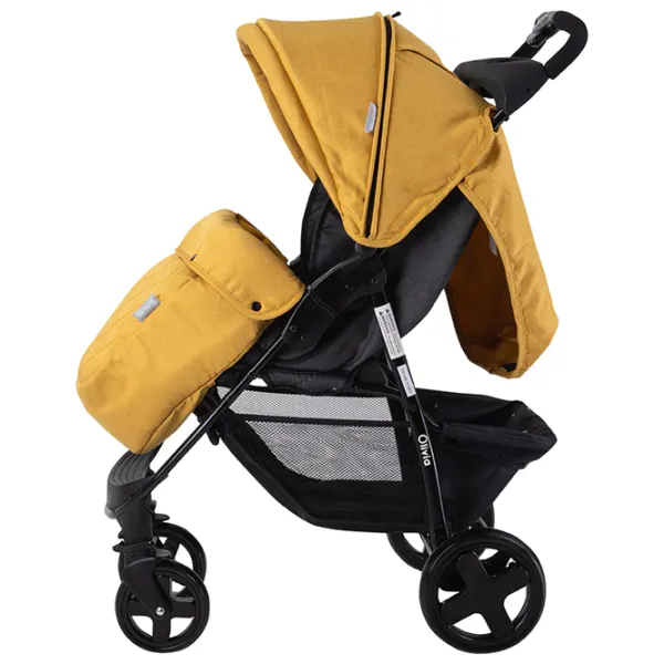 Детская коляска Lorelli Olivia 10021872338/ Желтый photo 3