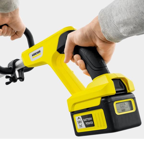 Триммер для травы KARCHER LTR 18-30 Battery + Kit (1.444-310.01) аккумуляторный/ Желтый photo 5