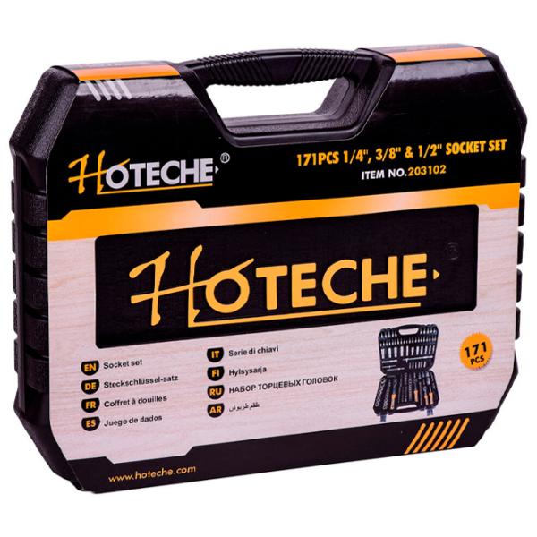 Набор ключей с трещоткой Hoteche 203102 Количество в наборе: 171 шт. photo 4