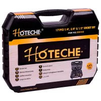 Set chei tubulare cu clichet Hoteche 203102 Cantitatea în set: 171 buc. photo 4