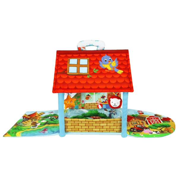 Игровой коврик Lionelo Agnes Plus (03340001) 0+/ Трансформер/ Разноцветный photo 2