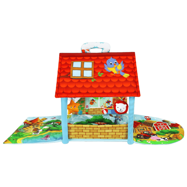 Игровой коврик Lionelo Agnes Plus (03340001) 0+/ Трансформер/ Разноцветный photo 2