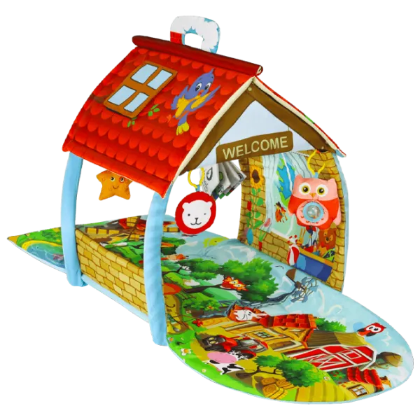 Игровой коврик Lionelo Agnes Plus (03340001) 0+/ Трансформер/ Разноцветный photo 3