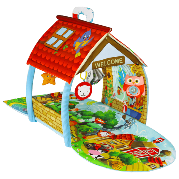 Игровой коврик Lionelo Agnes Plus (03340001) 0+/ Трансформер/ Разноцветный photo 3