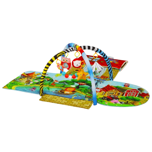 Игровой коврик Lionelo Agnes Plus (03340001) 0+/ Трансформер/ Разноцветный photo 4