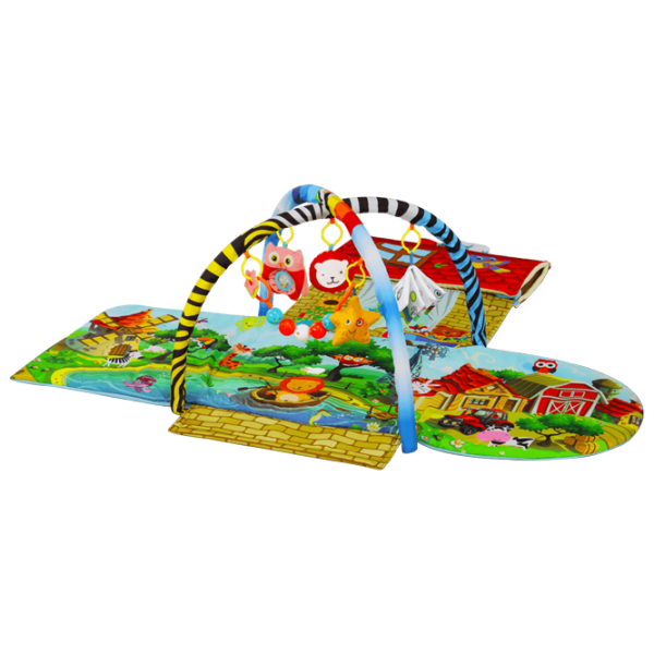 Игровой коврик Lionelo Agnes Plus (03340001) 0+/ Трансформер/ Разноцветный photo 4