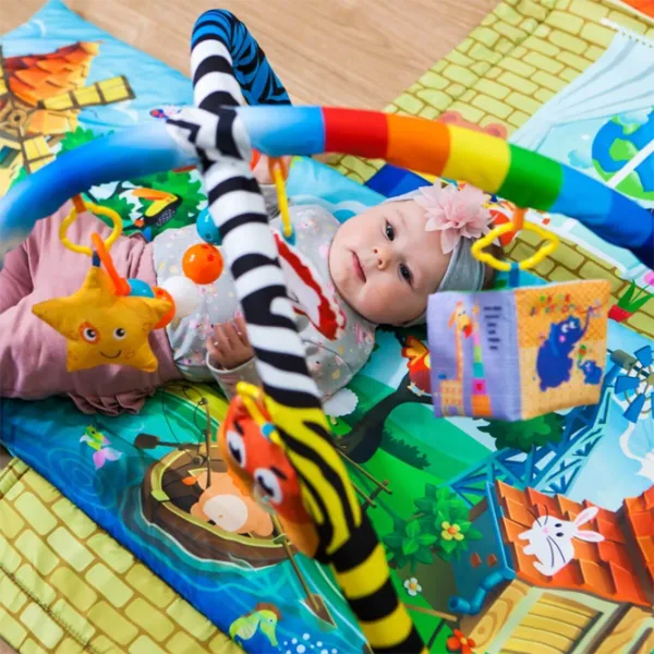 Игровой коврик Lionelo Agnes Plus (03340001) 0+/ Трансформер/ Разноцветный photo 5
