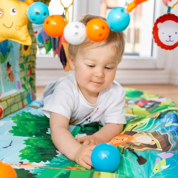 Игровой коврик Lionelo Agnes Plus (03340001) 0+/ Трансформер/ Разноцветный photo 6