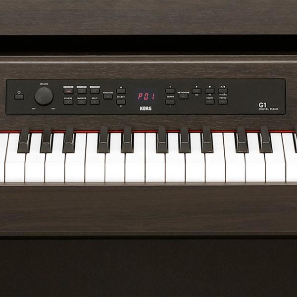 Цифровой пиан Korg G1B Air Акустический/ 88 клавиш/ Коричневый photo 3