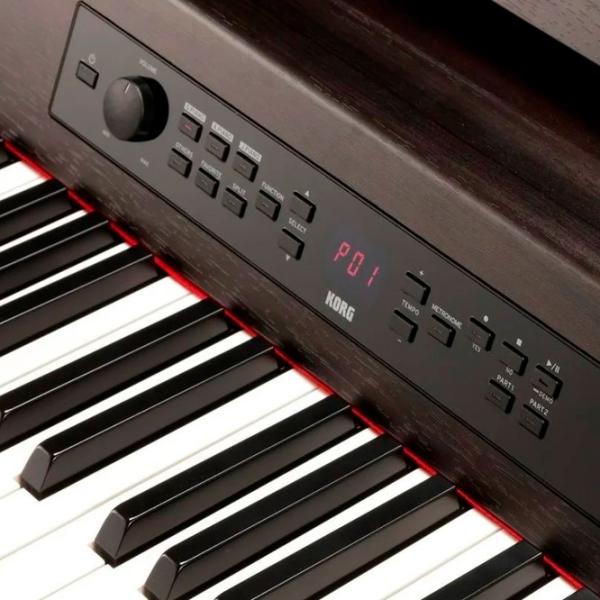 Цифровой пиан Korg G1B Air Акустический/ 88 клавиш/ Коричневый photo 4