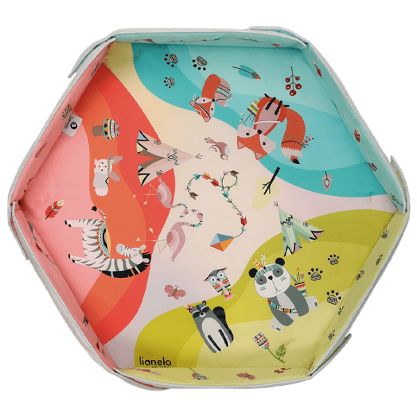 Игровой коврик Lionelo Jenny (03342001) 0+/ Трансформер/ Разноцветный photo 4
