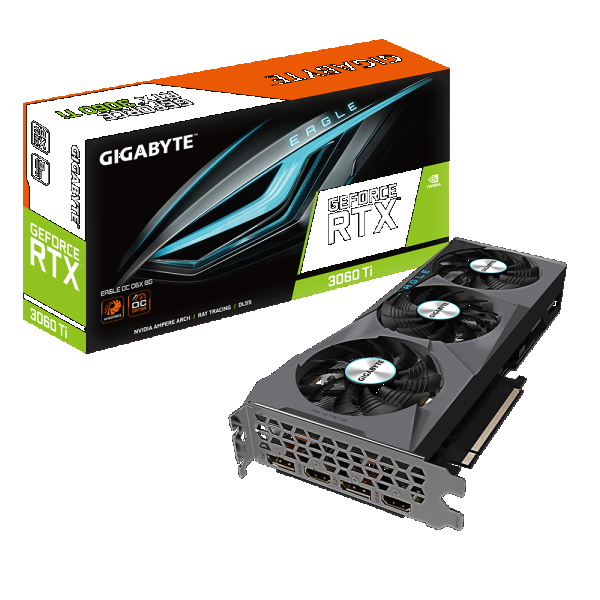 Placă video Gigabyte GeForce RTX 3060 Ti EAGLE OC PCI Express x16 4.0 / 8 GB photo 14 Placă video Gigabyte GeForce RTX 3060 Ti EAGLE OC PCI Express x16 4.0 / 8 GB photo 14