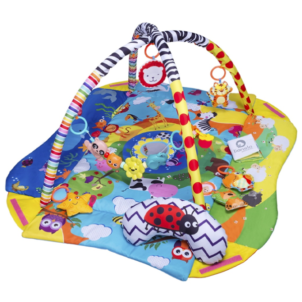 Игровой коврик Lionelo Anika Plus (02308002) 0+/ Трансформер/ Желтый photo 2