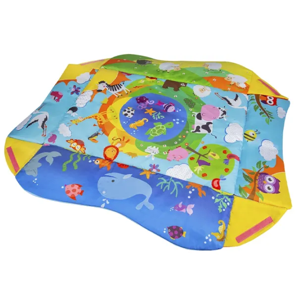 Игровой коврик Lionelo Anika Plus (02308002) 0+/ Трансформер/ Желтый photo 3