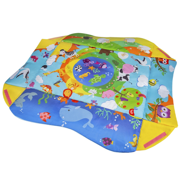 Игровой коврик Lionelo Anika Plus (02308002) 0+/ Трансформер/ Желтый photo 3