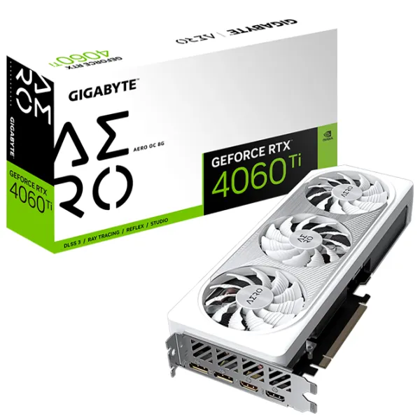 Видеокарта Gigabyte GeForce RTX 4060 Ti AERO OC PCI Express x8 4.0 / 8 ГБ photo 9 Видеокарта Gigabyte GeForce RTX 4060 Ti AERO OC PCI Express x8 4.0 / 8 ГБ photo 9