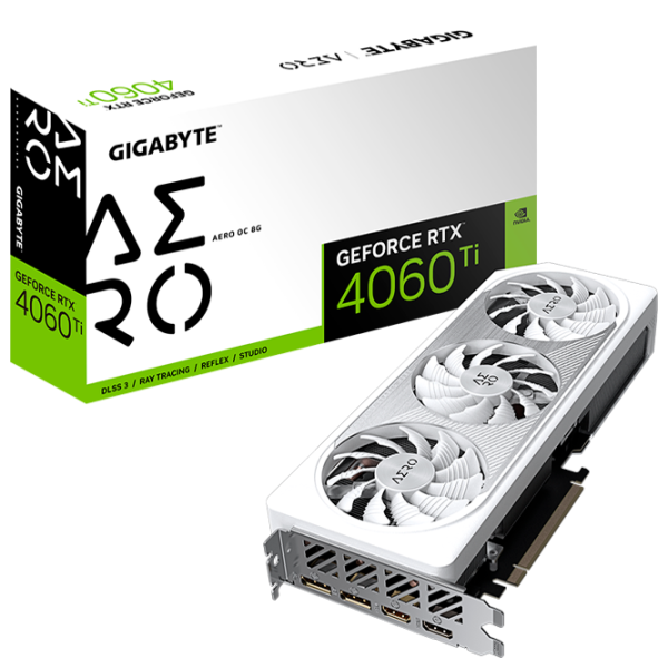Видеокарта Gigabyte GeForce RTX 4060 Ti AERO OC PCI Express x8 4.0 / 8 ГБ photo 9 Видеокарта Gigabyte GeForce RTX 4060 Ti AERO OC PCI Express x8 4.0 / 8 ГБ photo 9