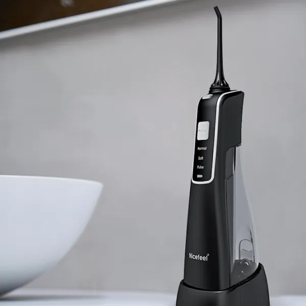 Irigator bucal Nicefeel FC259 Cu impuls/ Black photo 5