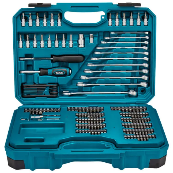 Набор ключей с трещоткой Makita E-10883 Количество в наборе: 221 шт. photo 2