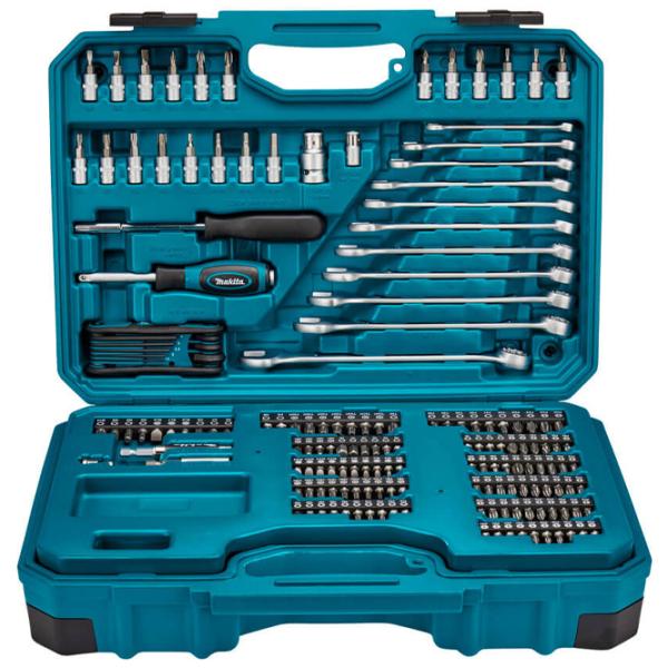 Набор ключей с трещоткой Makita E-10883 Количество в наборе: 221 шт. photo 2