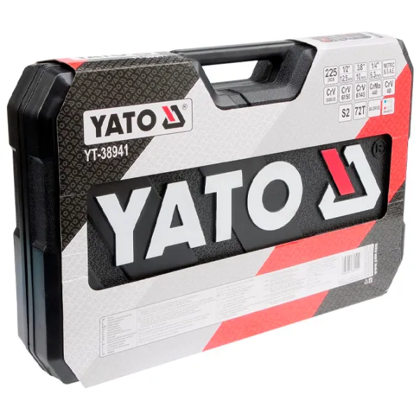 Набор инструментов Yato YT-38941 Количество в наборе: 225 шт. photo 7