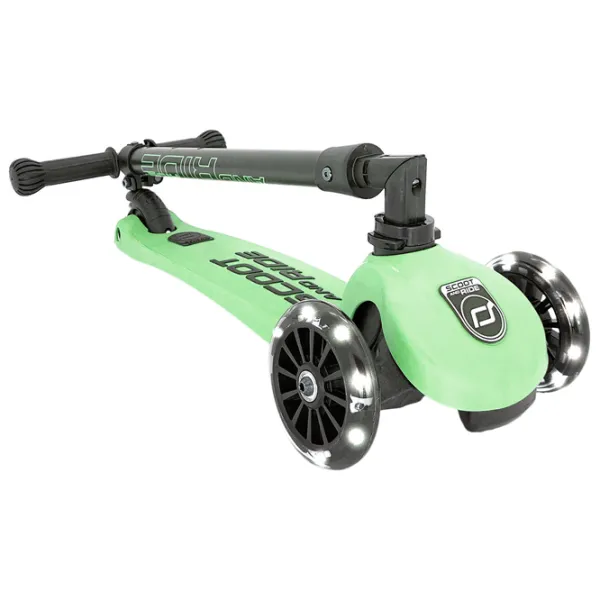 Детский трёхколёсный самокат Scoot and Ride Highway Kick 3 Led (96359) 50 кг/ Зелёный photo 2