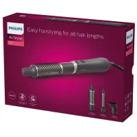 Perie cu aer cald Philips BHA301/00 800 W/ Gray photo 6