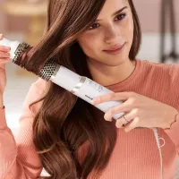 Perie cu aer cald Philips BHA303/00 800 W/ White photo 8